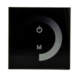LED Touch Dimmer 12V-24V, 8A, Zwart