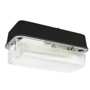 Buitenwandlamp / Portiekarmatuur Slagvast, Zwart, Waterdicht IP44, E27 Fitting