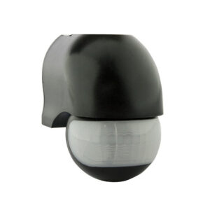 LED Bewegingsmelder/Sensor Opbouw, Kantelbaar, Waterdicht IP54, Zwart