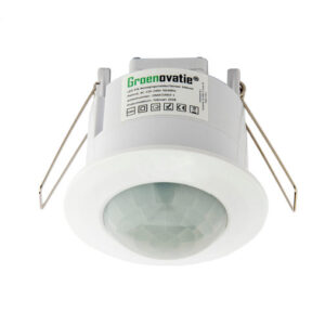 LED PIR Bewegingsmelder/Sensor Inbouw Plafond, IP20, Wit