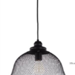 Gaaslamp Industrieel Design Hanglamp, E27 Fitting, â32x35cm, Zwart