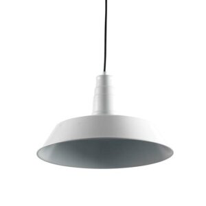 Vintage IndustriÃ«le Hanglamp Wit