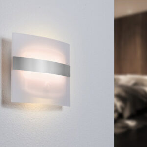 LED Wandverlichting 2W op Batterijen met Sensor, Warm Wit
