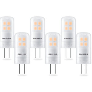 Philips CorePro 1,8W (20W) GY6.35 LED Steeklamp Extra Warm Wit 6-Pack
