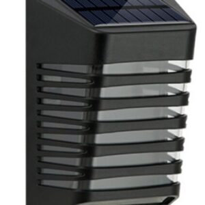 LED Solar Wandlamp Op Zonne-Energie, Waterdicht IP65, Schemersensor