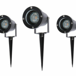 Prikspot Tuinverlichting, Waterdicht IP65, GU10 Fitting, 3-Pack