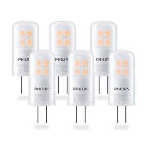 Philips CorePro 1,8W (20W) G4 LED Steeklamp Warm Wit 6-Pack