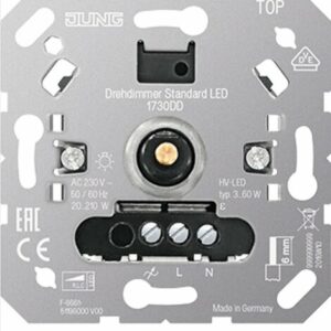 Jung LED Dimmer 230V, fase af- Ã©n aansnijding, 3W-210W