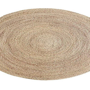 Zeegras Vloerkleed, Handgemaakt, Naturel, â100 cm