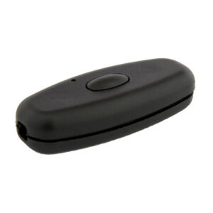 LED Snoerdimmer 230V, fase aansnijding 1W-20W Zwart