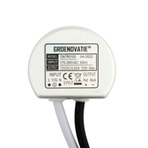 LED Transformator 12V, Max. 10 Watt, Waterdicht IP67