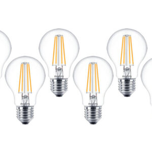 Philips CLA E27 LED Lamp 7-60W A60 Extra Warm Wit 6-Pack