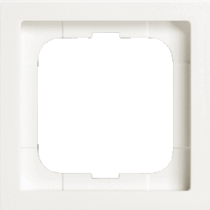 Busch-Jaeger Future Linear Schakelmateriaal, Afdekraam, Mat Wit