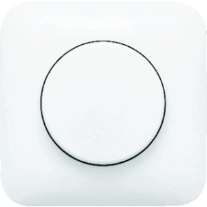 Busch-Jaeger Schakelmateriaal Reflex SI Dimmer Draaiknop, Glanzend Wit