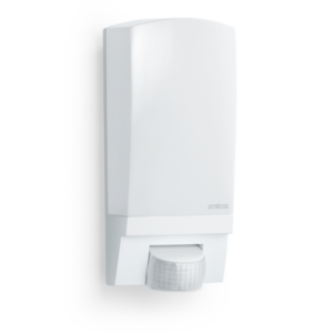 Steinel L1 Buitenwandlamp, IP44, Wit, Bewegingssensor, E27 Fitting