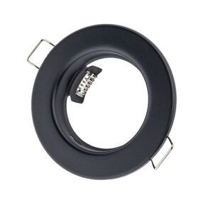 Inbouwspot, Rond, Mat Zwart