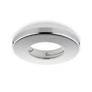 Inbouwspot, Rond, Waterdicht IP54, Ã85 mm, Chroom