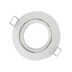 Inbouwspot, Rond, Kantelbaar, Mat Wit