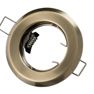 Inbouwspot, Rond, RVS Look, Patina