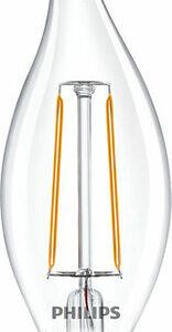 Philips CLA LEDCandle 2-25W BA35 E14 827 Extra Warm Wit