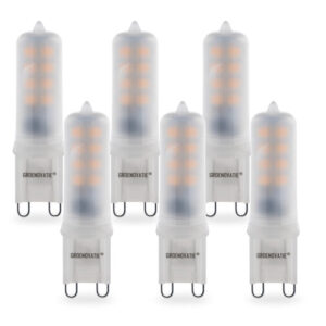 G9 LED Lamp 3W Classic Warm Wit Dimbaar 6-Pack