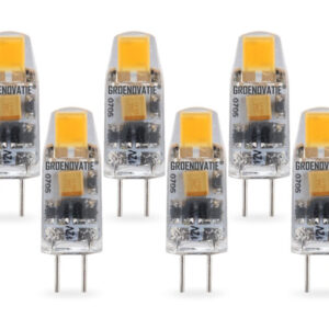 G4 LED Lamp 1W COB Extra Klein Warm Wit Dimbaar 6-Pack