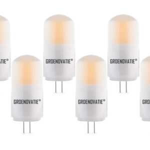 G4 LED Lamp 3W COB Warm Wit Dimbaar 6-Pack