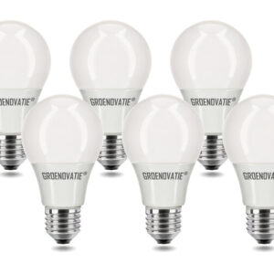 E27 LED Lamp 5W Warm Wit 6-Pack