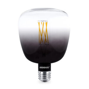 E27 LED Filament XL T145 Half Smoke Globelamp 6W Warm Wit Dimbaar