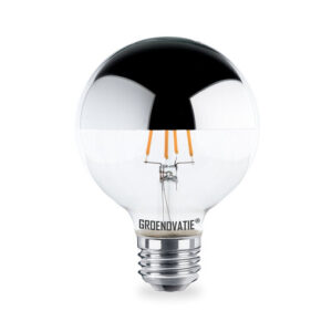 E27 LED Filament Globelamp Kopspiegel 4W Extra Warm Wit Dimbaar