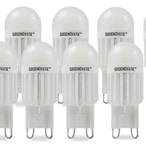 G9 LED 3W Warm Wit Dimbaar 10-Pack