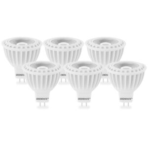 GU5.3 / MR16 Dimbare LED Spot COB 5W Warm Wit 6-Pack