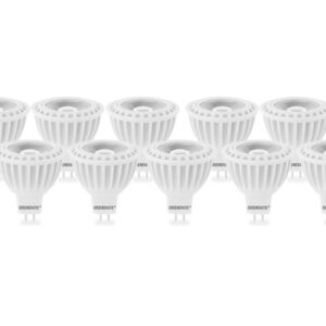 GU5.3 / MR16 Dimbare LED Spot COB 5W Warm Wit 10-Pack