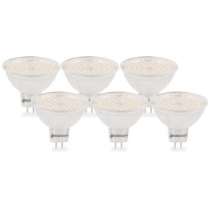 GU5.3 / MR16 Dimbare LED Spot 3W Warm Wit 6-Pack