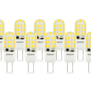 GY6.35 LED Lamp 4W Warm Wit Dimbaar 10-Pack