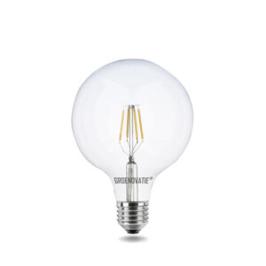 E27 LED Filament Globelamp 4W Warm Wit Dimbaar 125mm