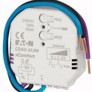 EATON Industries XComfort 230V LED Dimmer, CDAU-01/04 Smart, Draadloos, 0-250W