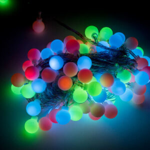 LED RGB Multicolour Feestverlichting Prikkabel, 10 Meter, Waterdicht IP44
