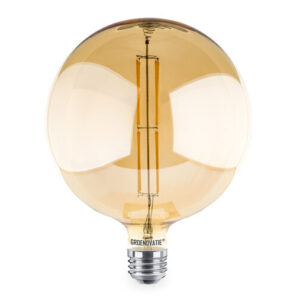 E27 LED Filament XL G200 Goud Globelamp 12W Warm Wit Dimbaar