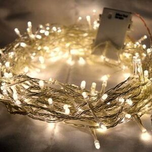 LED Kerstverlichting Op 3xAA Batterijen Warm Wit, 2 Meter, 20 Lampjes