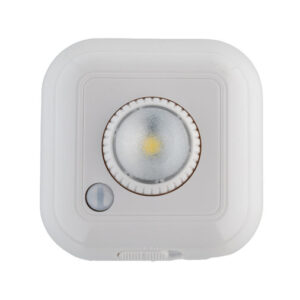 LED Kastlamp 0.5W op Batterijen, Sensor, Wit, Kantelbaar, Dimbaar