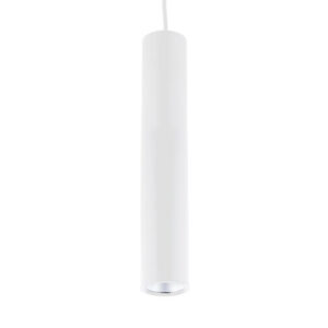 Design Tube Moderne Hanglamp 5W, Warm Wit, Ã 58 x 295 mm, Mat Wit