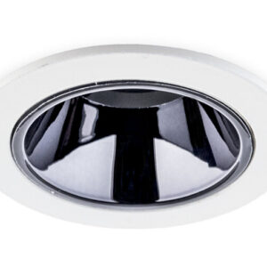 LED Inbouwspot 7W CREE, Rond, Ã64mm, Kantelbaar, Dimbaar, Wit/Chroom, Warm Wit