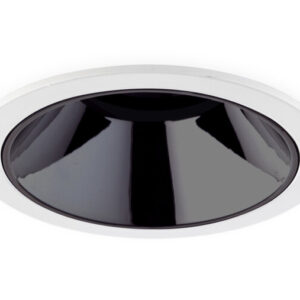 LED Inbouwspot 10W CREE, Rond, Ã84mm, Kantelbaar, Dimbaar, Wit/Chroom, Warm Wit