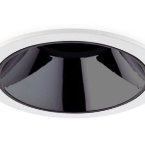 LED Inbouwspot 15W CREE, Rond, Ã108mm, Kantelbaar, Dimbaar, Wit/Chroom, Warm Wit