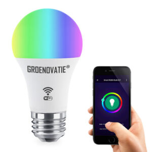 E27 Wifi Smart LED Lamp 9W, TUYA, RGBW