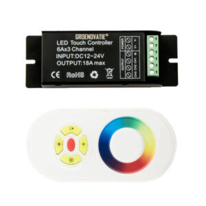 LED Strip RGB Controller Incl. RF Touch Afstandsbediening