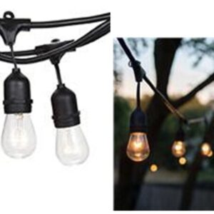 E27 Fitting Feestverlichting Prikkabel, 10 Meter, Waterdicht IP65, Doorkoppelbaar