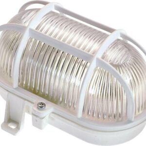 Bulleye Plafond-/ Wandarmatuur voor Buiten, Wit, Waterdicht IP44, E27 Fitting