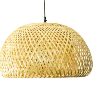 Bamboe Hanglamp, Handgemaakt, Naturel, â45 cm